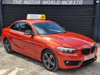 Used BMW 220 Sport Line 190 HP (139 kW) 2016 Orange Coupe