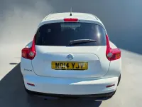 Used Nissan Juke N-TEC 2014 White SUV