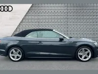 Used Audi A5 Cabriolet S-Line 187 HP (137 kW) 2018 Grey Cabriolet
