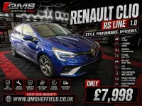 Used Renault Clio IV RS Line 100 HP (73 kW) 2019 Blue Hatchback