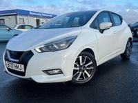 Used Nissan Micra Acenta 2017 White Hatchback