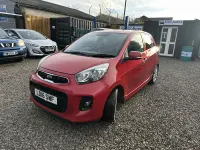 Used Kia Picanto 84 HP (61 kW) 2016 Red Hatchback