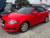 Used Audi A3 Cabriolet 140 HP (102 kW) 2011 Red Cabriolet