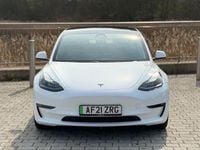 Used Tesla Model 3 Long Range AWD 366 kW (498 HP) 2021 White Sedan