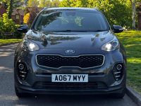 Begagnad Kia Sportage 139 HK (102 kW) 2017 Silver SUV