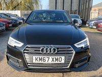 Usado Audi A4 S-Line 190 CV (139 kW) 2017 Negro Berlina