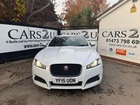 Gebraucht Jaguar XF R-Sport 200 PS (147 kW) 2015 Weiß Limousine