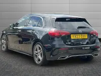 Used Mercedes A180 AMG Line Premium 148 HP (108 kW) 2023 Cosmos black Hatchback