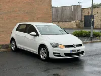 Used VW Golf VII Edition 110 HP (80 kW) 2017 White Hatchback