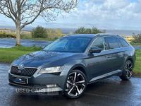 Usado Skoda Superb SE L Executive 150 CV (110 kW) 2017 Gris Familiar