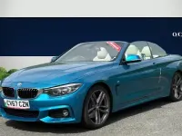 Usado BMW 420 M Sport 184 HP (135 kW) 2017 Azul Cabrios