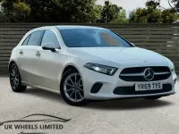 Used Mercedes A200 Executive 163 HP (119 kW) 2019 White Hatchback