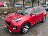 Used Kia Sportage GT-Line S 174 HP (127 kW) 2017 Red SUV