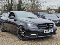 Used Mercedes C220 Sport Edition 170 HP (125 kW) 2015 Black Coupe