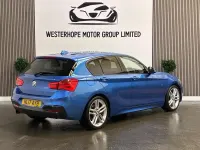 Used BMW 118 M Sport 2017 Blue Hatchback