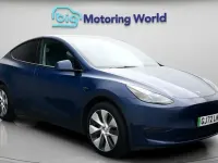 Used Tesla Model Y Long Range AWD 378 kW (514 HP) 2022 Blue SUV