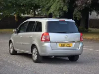 Used Vauxhall Zafira Excite 2011 Silver MPV