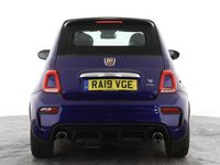 Used Abarth 595C Turismo 165 HP (121 kW) 2019 Blue Cabriolet