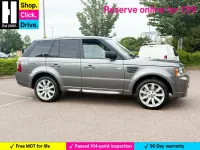 Begagnad Land Rover Range Rover Sport First Edition 2008 Grå SUV