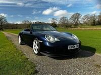 Used Porsche 911 Turbo Cabriolet 420 HP (308 kW) 2004 Blue Cabriolet