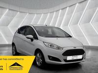 Used Ford Fiesta Zetec 2016 White Hatchback
