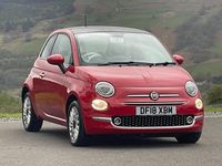 Usado Fiat 500 Lounge 69 HP (50 kW) 2018 Vermelho Citadino
