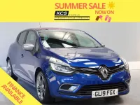 Used Renault Clio GT-Line 90 HP (66 kW) 2019 Blue Hatchback