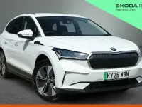 Used Skoda Enyaq iV 154 kW (210 HP) 2025 Moon white metallic SUV