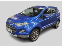Used Ford Ecosport Titanium 2016 Blue SUV