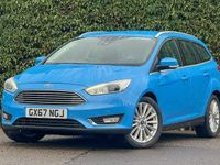 Used Ford Focus Titanium X 182 HP (133 kW) 2017 Blue Estate