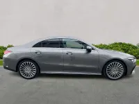 Begagnad Mercedes CLA200 AMG Line Premium 2024 Grå Sportkupé