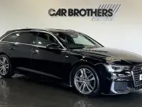 Used Audi A6 S-Line 204 HP (150 kW) 2019 Black Estate