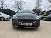 Used Ford Fiesta Zetec 100 HP (73 kW) 2018 Grey Hatchback