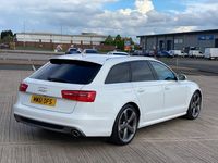 Used Audi A6 S-Line 204 HP (150 kW) 2012 White Estate