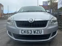 Used Skoda Fabia SE 69 HP (50 kW) 2013 Silver Hatchback