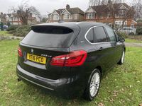 Used BMW 225 Active Tourer Luxury Line 2016 Black MPV