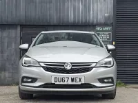 Used Vauxhall Astra Elite 150 HP (110 kW) 2018 Silver Hatchback
