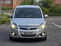 Used Vauxhall Zafira Excite 2011 Silver MPV