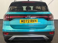 Used VW T-Cross Black Edition 110 HP (80 kW) 2022 Turquoise SUV