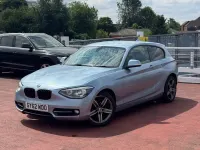 Used BMW 120 Sport Line 184 HP (135 kW) 2012 Blue Hatchback