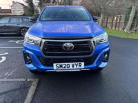 Used Toyota HiLux 150 HP (110 kW) 2020 Blue Pickup
