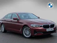 Used BMW 520 Sport Line 187 HP (137 kW) 2022 Red