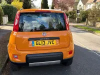 Used Fiat Panda 4x4 85 HP (62 kW) 2013 Orange Hatchback