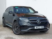 Used Mercedes EQC400 AMG Line Premium 300 kW (408 HP) 2022 Black SUV