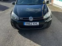 Used VW Golf VII GTD 170 HP (125 kW) 2012 Black Hatchback