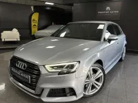 Usado Audi A3 Sportback S-Line 150 CV (110 kW) 2017 Plateado Utilitario