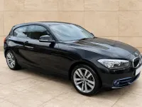 Used BMW 118 Sport Line 136 HP (100 kW) 2015 Black Hatchback