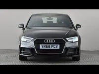 Used Audi A3 S-Line 150 HP (110 kW) 2018 Black Sedan