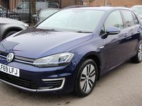 Used VW e-Golf 99 kW (135 HP) 2019 Blue Hatchback