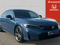 Begagnad Honda Civic Sport 2025 Blå Halvkombi